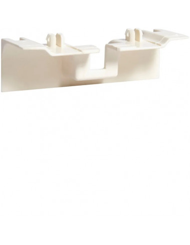 Pièce recouvrement support d'appareillage pour plinthe SL15100 Pure HAGER SL15100AF9016