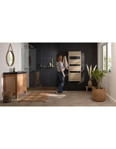 Sèche-serviettes Riviera 2 eau chaude 0685W gris ardoise THERMOR 496108