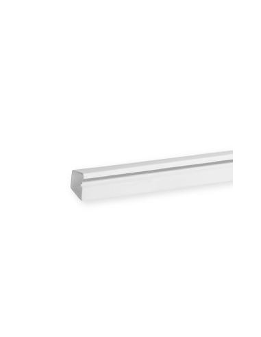 Moulure auto-adhésive avec couvercle à charnière TMR 16x12 1 compart. blanche IBOCO B00312