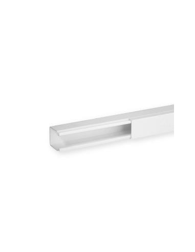 Goulotte de distribution non cloisonnable TA-E 25x30 1 compartiment blanche IBOCO B00323