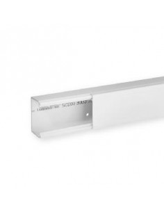 Goulotte de distribution non cloisonnable TA-E 60x40 1 compartiment blanche IBOCO B00325 2