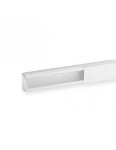 Goulotte de distribution non cloisonnable TA-E 25x17 1 compartiment blanche IBOCO B00380