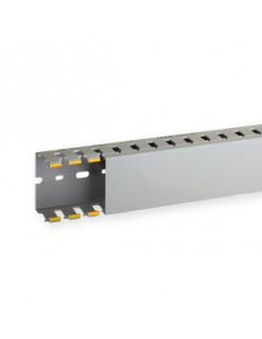 Goulotte de câblage au pas de 20 T1-N 60x40 grise IBOCO B00831