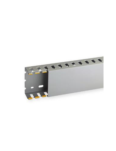 Goulotte de câblage au pas de 20 T1-N 80x40 grise IBOCO B00832