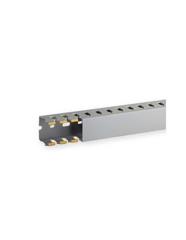 Goulotte de câblage au pas de 20 T1-N 40x40 grise IBOCO B02565
