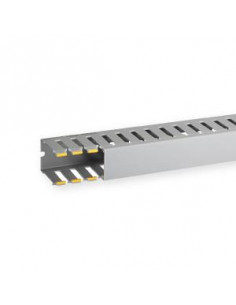 Goulotte de câblage au pas de 20 T1-N 40x60 grise IBOCO B02566