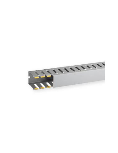 Goulotte de câblage au pas de 20 T1-N 40x60 grise IBOCO B02566
