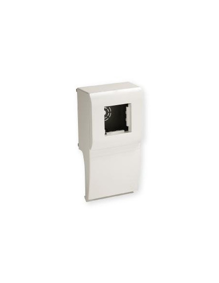 Boîtier d'appareillage 2 modules (45x45) pour TBN 81,5x22,5 blanc IBOCO B03479
