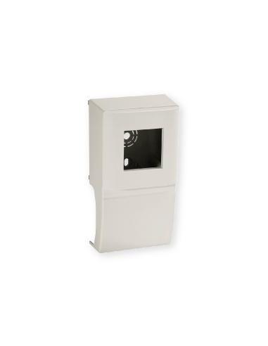 Boîtier d'appareillage 2 modules (45x45) pour TCN 68,5x22,5 blanc IBOCO B03485