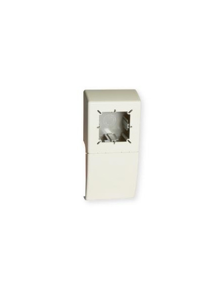 Boîtier d'appareillage entraxe 60mm pour TBA 127x28 blanc IBOCO B04049