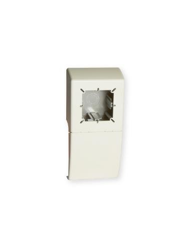 Boîtier d'appareillage entraxe 60mm pour TBA 127x28 blanc IBOCO B04049