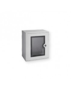 Pedro coffret polyester étanche IP66 01 Porte hublot IBOCO B04721