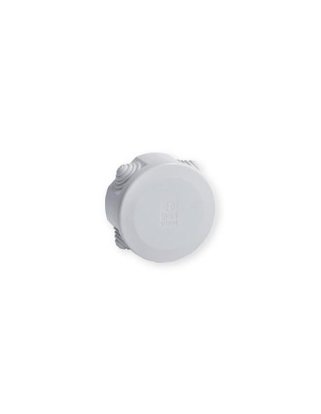 Boîte de dérivation étanche Pico diam. 80 Prof. 40 grise à tétines IP55 960°C IBOCO B05531