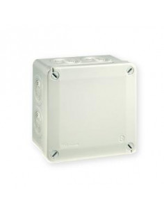 Boîte de dérivation étanche Pico 100x100 Prof. 50 grise perforable IP56 960°C IBOCO B05601 2
