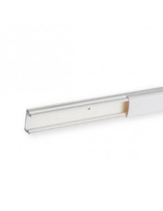 Moulure Optima TM 22x12,5 1 compartiment blanche IBOCCO B08800 2