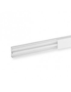 Moulure Optima TM 22x12,5 2 compartiments blanche IBOCO B08801