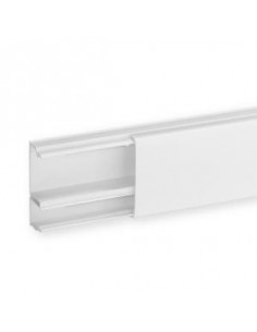 Moulure Optima TM 52x20 2 compartiments blanche IBOCO B08809