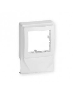 Boîtier simple pour appareillage AlreaTM sur Optima TM 32x12,5 blanc IBOCO B08838 2