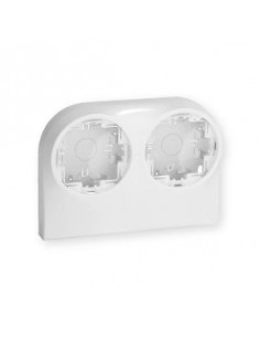 Boîtier double pour appareillage OptimaTM sur Optima TM 34x16 blanc IBOCO B08856 2