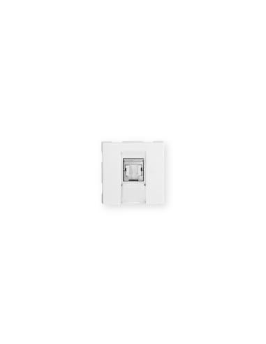 Prise TerCia RJ45 Catégorie 6a STP 2 modules blanche IBOCO B45050