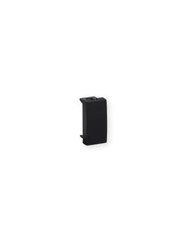 Obturateur TerCia 1 module noir IBOCO B45092
