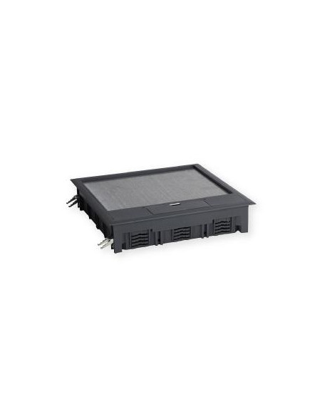 Boîte de sol TerCia BDS-C45 24 modules prof encastrement 80mm Dim 263x263mm Gris IBOCO B45418
