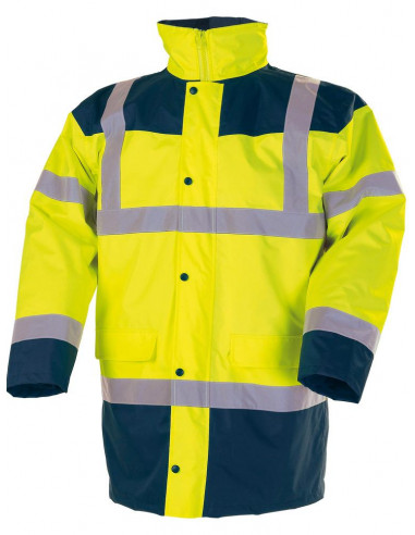 Parka haute visibilité 4 en 1 PIAMA jaune taille XXXL SINGERFETY PIAMATXXXL