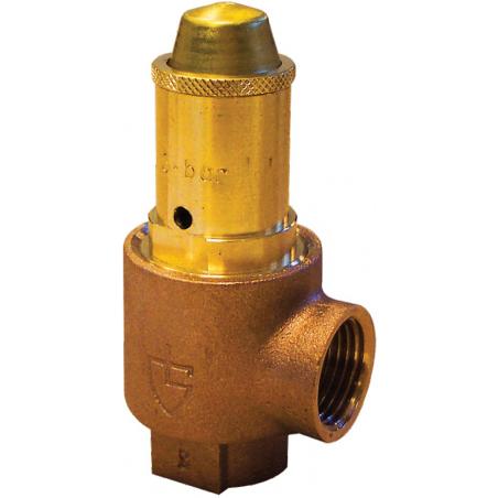 Soupape de sureté sans mano G 1" F 3 bar corps bronze THERMADOR S26G3