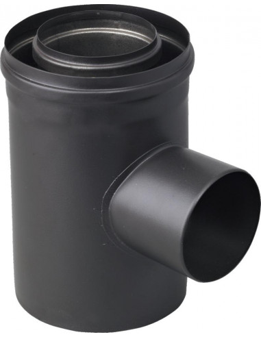 Conduit prise d'air BIOTEN D80/125 piquage D60 TOLERIE EMAILLERIE NANTAISE 471680