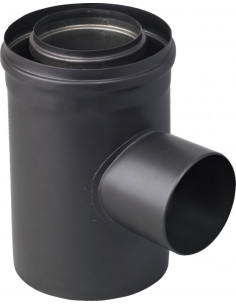 Conduit prise d'air BIOTEN D80/125 piquage D80 TOLERIE EMAILLERIE NANTAISE 471688
