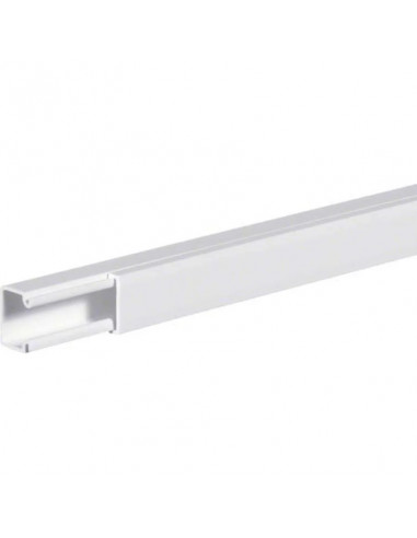Goulotte de distribution 10x10 avec bande adhésive Pure HAGER LF1001009016A