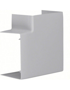 Angle plat variable pour LF/LFF60090 h 90mm x p 60mm gris HAGER LFF6009057030