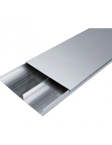 Socle latéral pour BKIS épais 12,5mm simple hauteur acier RAL 9016 Pure HAGER BKIS1213019016