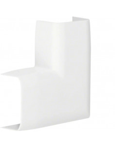 Angle Plat Pure pour moulure 12x20mm HAGER ATA122059016