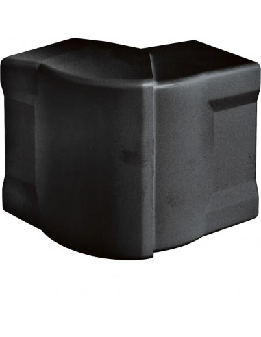 Angle extérieur queraz enclipsage direct pour GBD(A)50085 RAL 9011 noir HAGER GBD5008539011