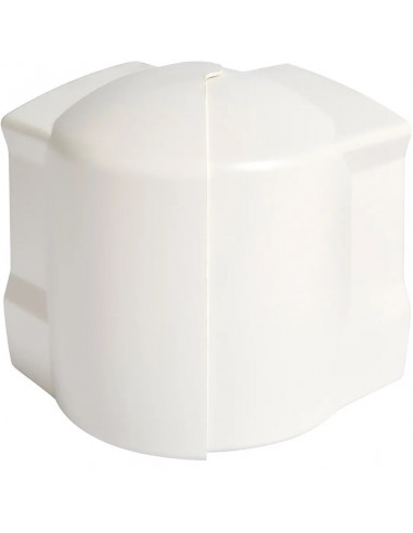 Angle extérieur queraz enclipsage direct pour GBD50100 RAL 9016 Pure HAGER GBD5010039016