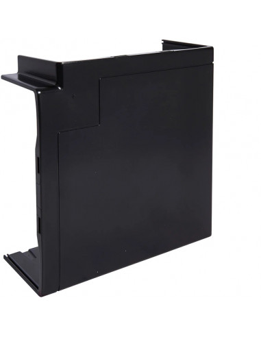 Angle plat queraz enclipsage direct pour GBD50131 RAL 9011 noir HAGER GBD5013159011