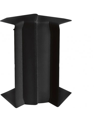 Angle intérieur queraz enclipsage direct p GBD50161 RAL 9011 noir HAGER GBD5016149011