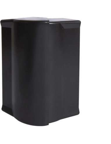 Angle extérieur queraz enclipsage direct p GBD50161 RAL 9011 noir HAGER GBD5016139011