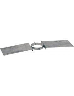 Support au toit galva DUOTEN 80/130 TOLERIE EMAILLERIE NANTAISE 560130