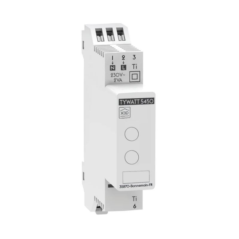 Capteur connecté modulaire de consommations électriques (1 poste) Tywatt 5450 DELTA DORE 6110042