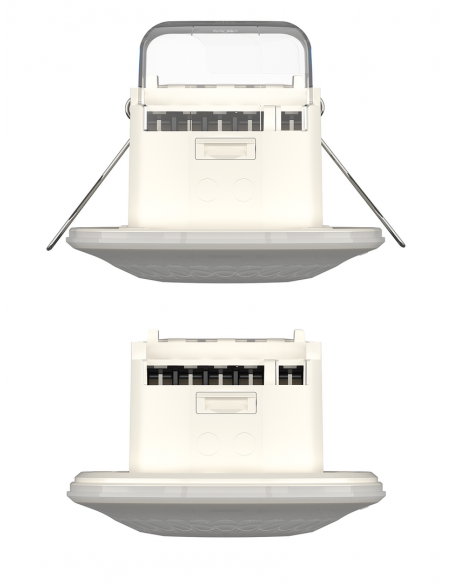 Détecteur présence encastré plafond 360° blanc 2 contacts THEBEN 1030053