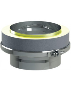 Raccord simple/double inox DUOTEN D80-130 + bride TOLERIE EMAILLERIE NANTAISE 542088