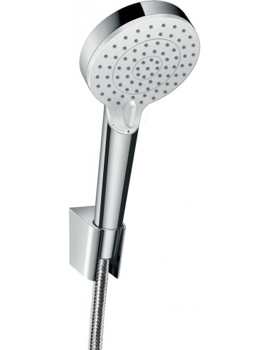 Set de douche CROMETTA VARIO porter's flexible 1,60 m HANSGROHE 26692400