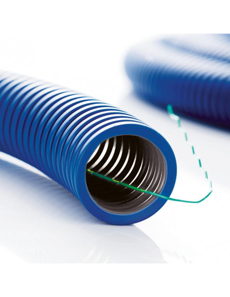 Conduit ICTA TurboGliss® Ø32mm pour courant fort avec tire-fils RAL5010 LEGRAND 05132