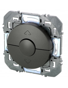Poussoir pour commande volets roulants dooxie finition noir LEGRAND 095297 2