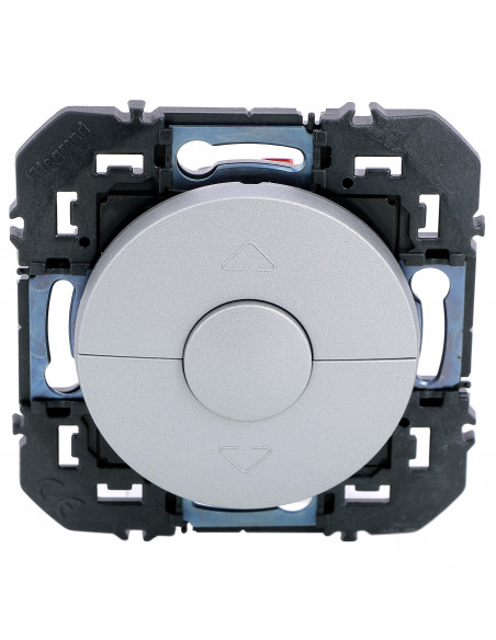 Poussoir pour commande volets roulants dooxie composable alu LEGRAND 600122