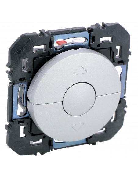 Poussoir pour commande volets roulants dooxie composable alu LEGRAND 600122