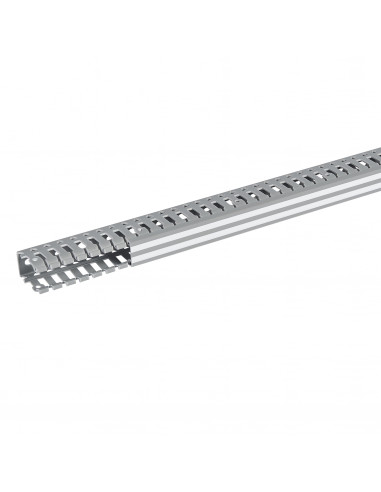 Goulotte Lina25 25x40mm PVC gris RAL7030 longueur 2m LEGRAND 636001