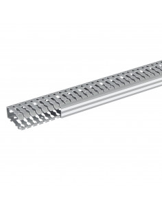 Goulotte Lina25 25x60mm PVC gris RAL7030 longueur 2m LEGRAND 636002